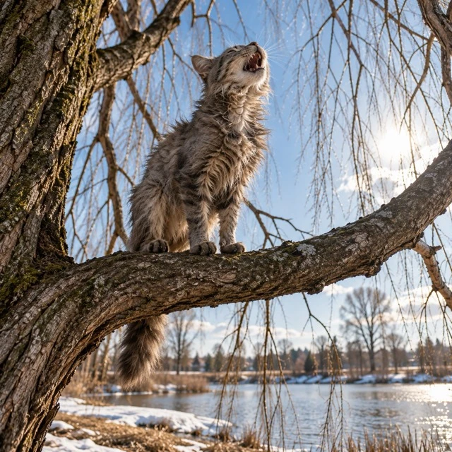 Це мій кіт, не смій його чіпати!